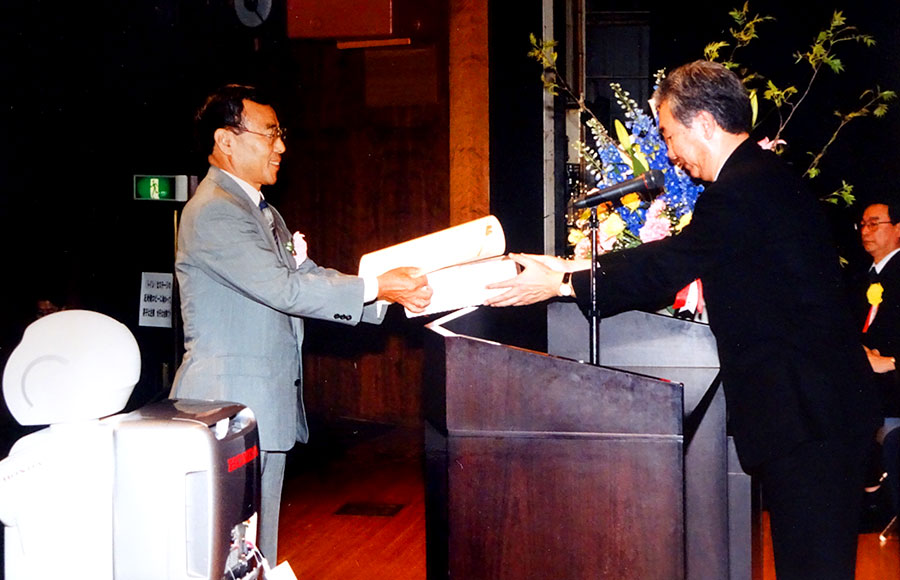 谷口代表取締役 - 及川特許庁長官